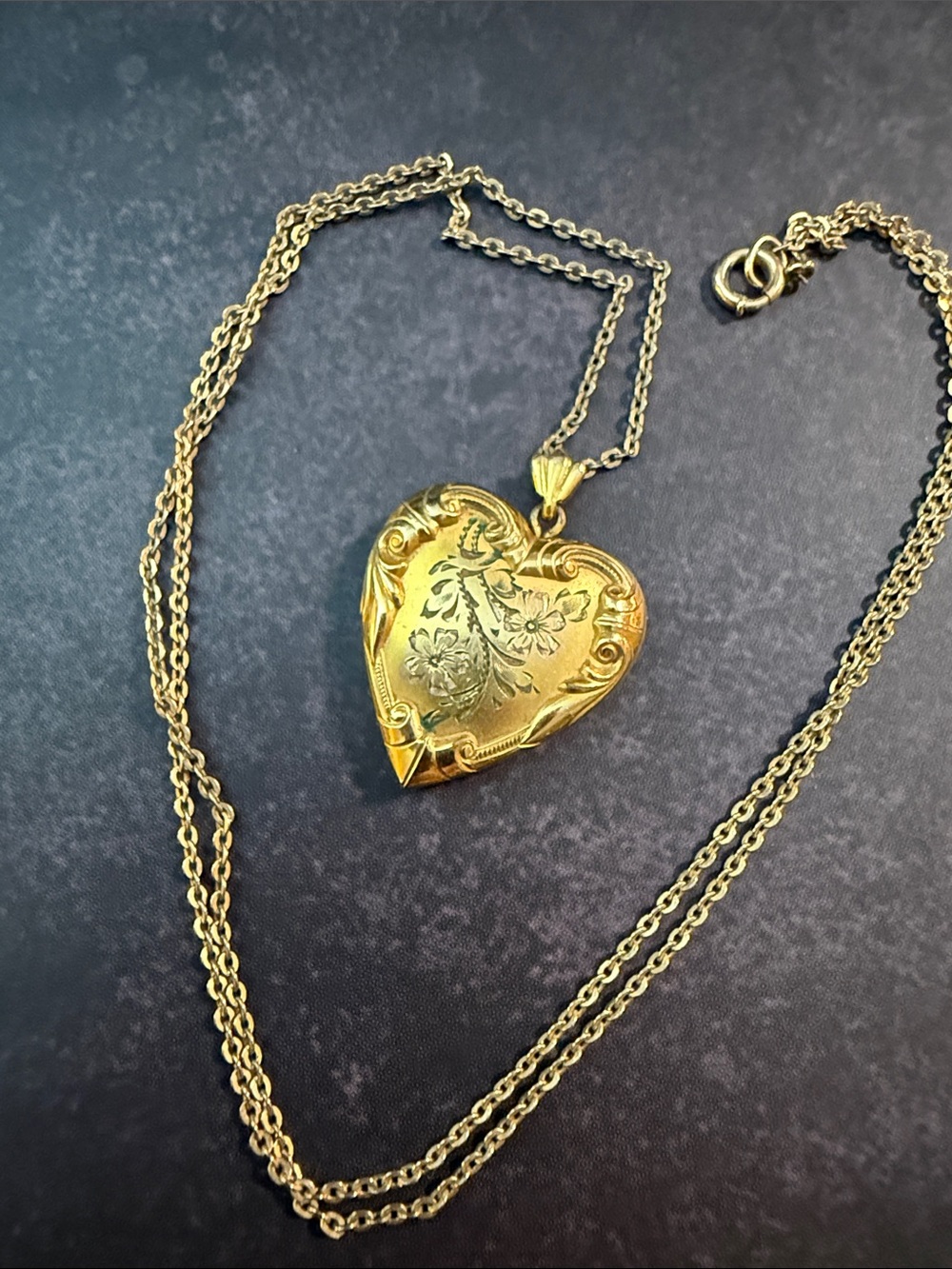 1960s Locket on 18” chain
